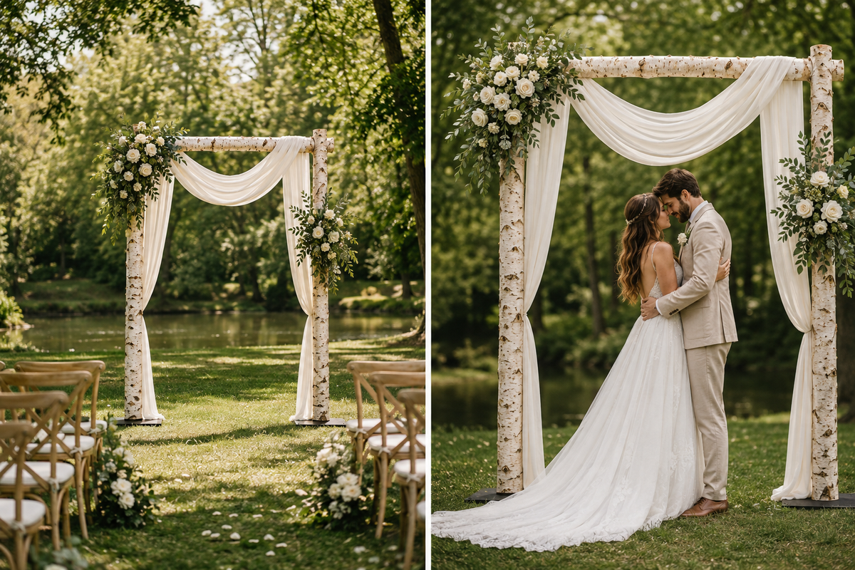 12 Rustic Birch Wedding Ideas for a Naturally Beautiful Day