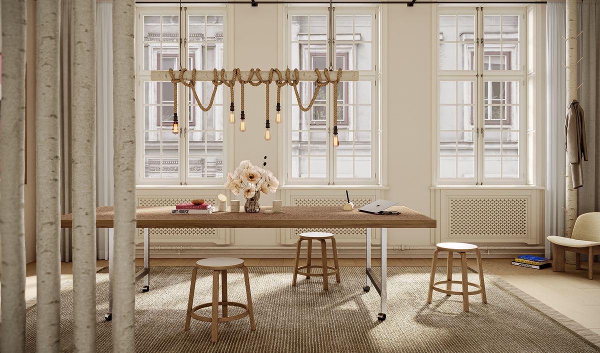 Arcwood Heritage Birch Edison Pendant Light